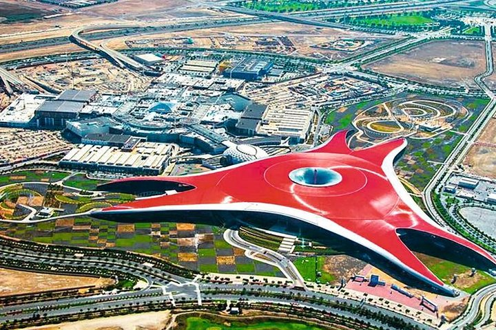 Experience exhilaration at Ferrari World where the iconic architecture meets thrilling rides. Enjoy a blend of excitement culture and stunning views in the heart of Abu Dhabi.